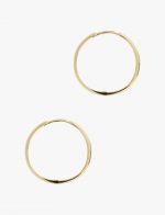Skinny Hoop Earrings