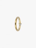 Diamond Hoop Earrings